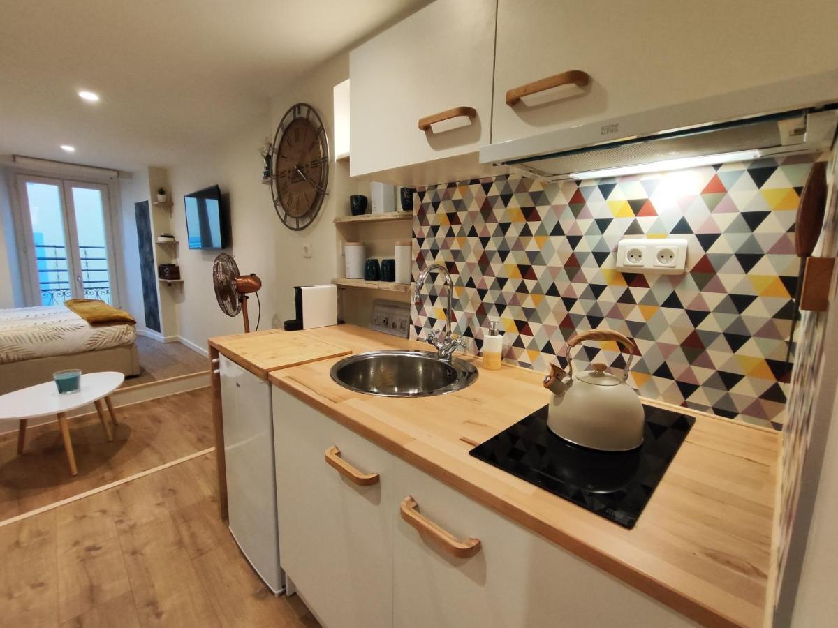 Studio Vieille Ville Tout Equipe Sans Ascenseur Menton Eksteriør billede