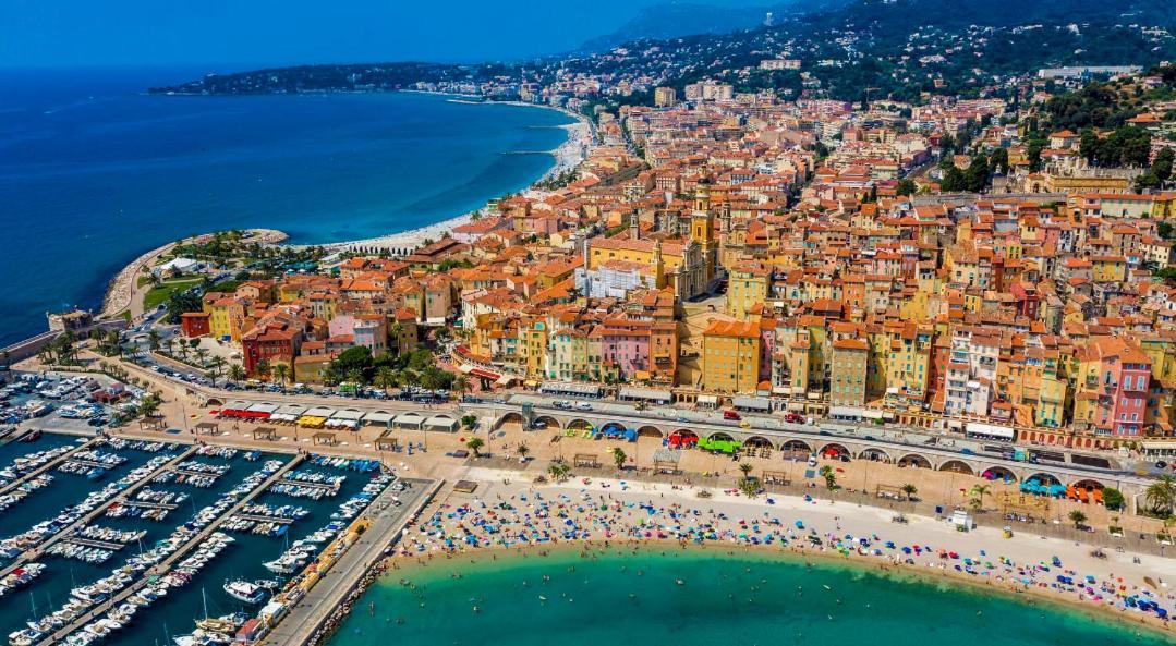 Studio Vieille Ville Tout Equipe Sans Ascenseur Menton Eksteriør billede